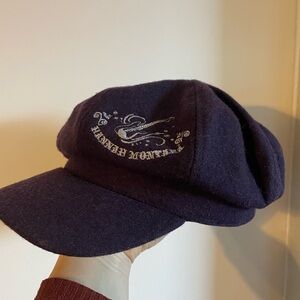 Y2K Purple Hannah Montana Embroidered Hat